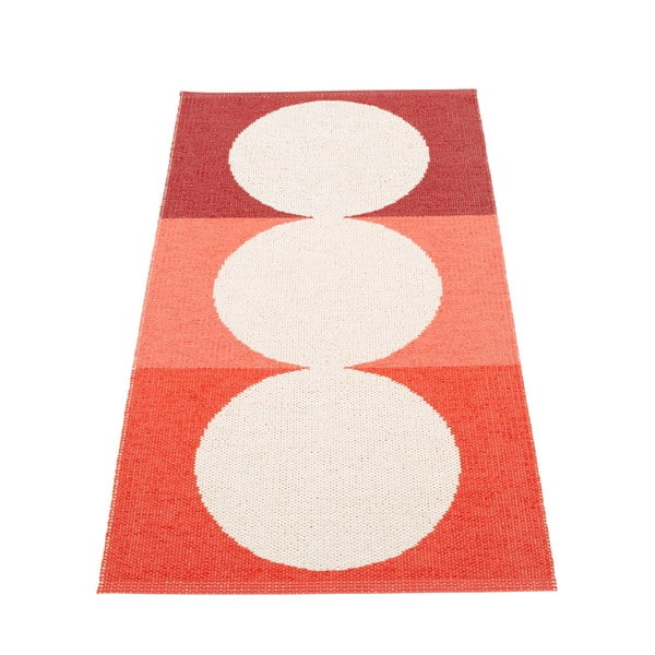 Covor pentru exterior și interior roșu/crem 70x140 cm Otto Berry – Pappelina-image-2