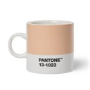 Ceașcă pentru espresso din ceramică roz-portocaliu 120 ml Peach Fuzz 13-1023 – Pantone