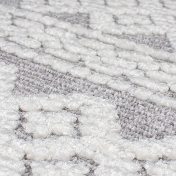 Covor gri lavabil din janilie 80x160 cm Jhansi – Flair Rugs-image-3