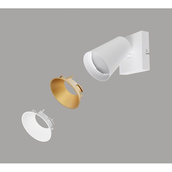 Spot alb ø 8 cm Sharp – Trio-image-3