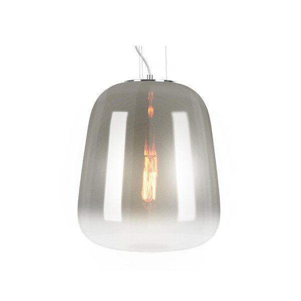Lustră Leitmotiv Cone, ø 12 cm, gri