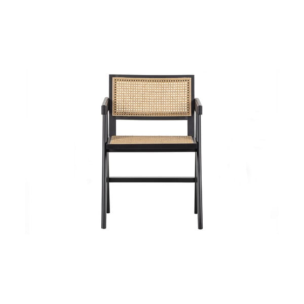 Scaun dining negru din lemn   de pin Gunn – WOOOD-image-3