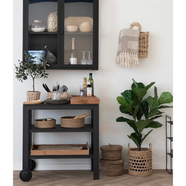 Măsuță de servire cu roți 45x75 cm Taormina – House Nordic-image-1