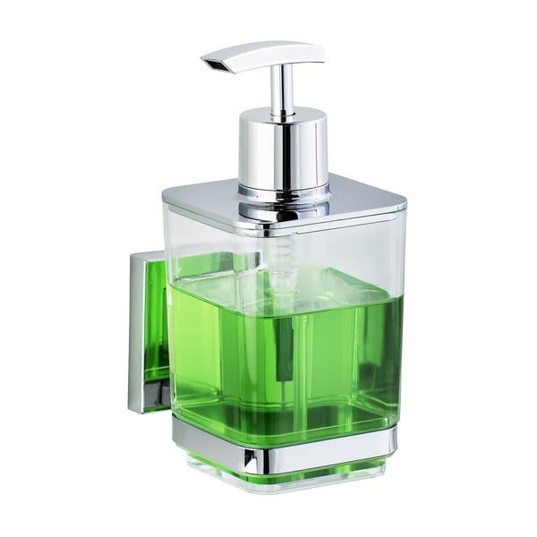 Dozator pentru săpun lichid Wenko cu sistem de prindere Vacuum-Loc, până la 33 kg-image-1