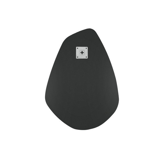 Oglindă de perete PT Living Organic Oval, înălțime 55 cm, gri-image-2