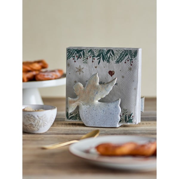 Suport pentru șervețele din gresie ceramică Cherub – Bloomingville-image-1