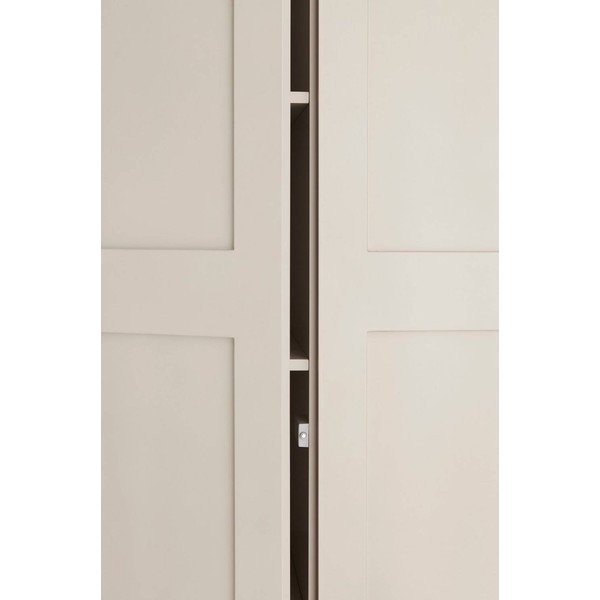 Șifonier grej din MDF suspendat 80x190x61 cm Ben – Ellos Home-image-2