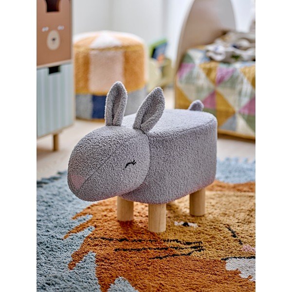 Scaun de copii gri Percey – Bloomingville Mini-image-1