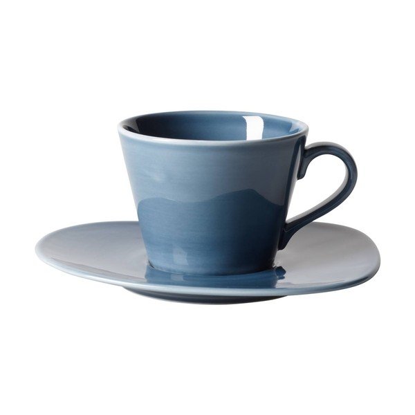 Ceașcă din porțelan pentru cafea Villeroy & Boch Like Organic, 270 ml, albastru deschis-image-1