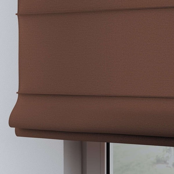 Jaluzea romană maro 170x130 cm Happiness - Yellow Tipi-image-1