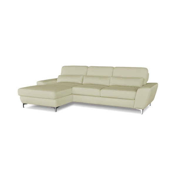 Colțar extensibil Windsor & Co. Sofas Omega, colț partea stângă, crem -image-1