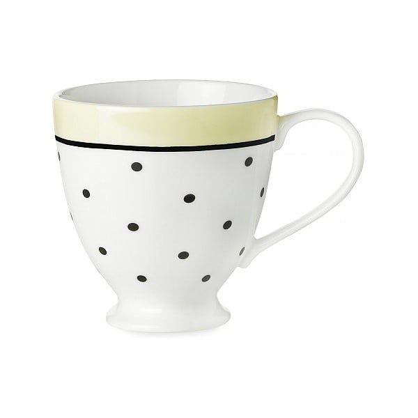Cană ceramică Miss Étoile Black Dots And Lemon