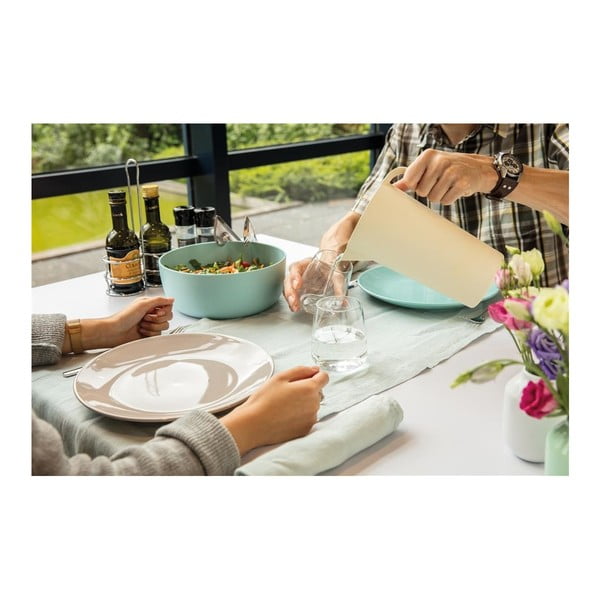 Carafă din bambus XD Collection, 1,7 l, alb-image-1