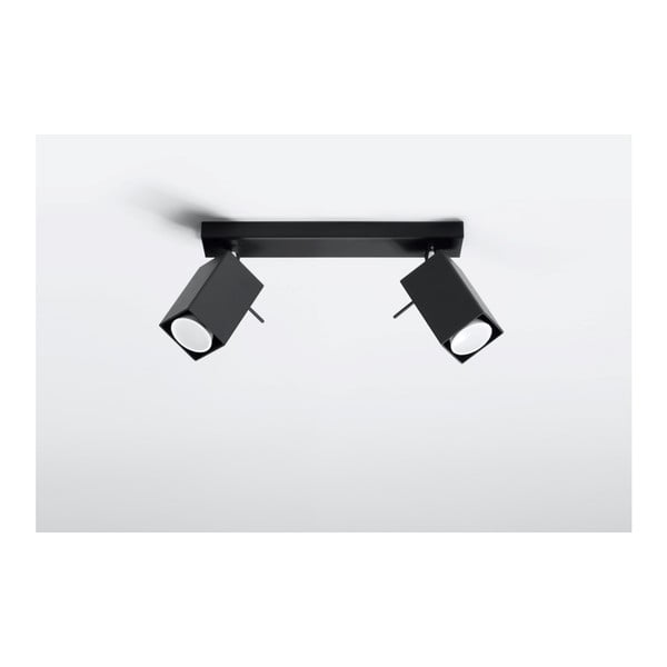 Plafonieră Sollux Toscana, negru-image-1