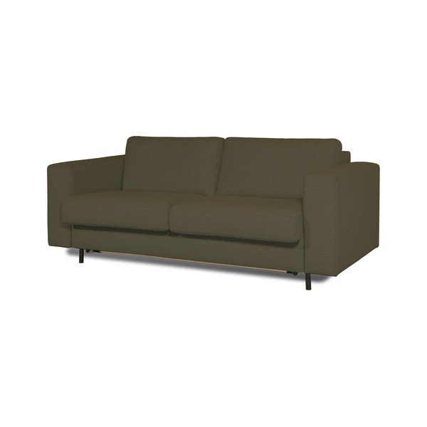 Canapea verde extensibilă 202 cm Vika - Scandic-image-2
