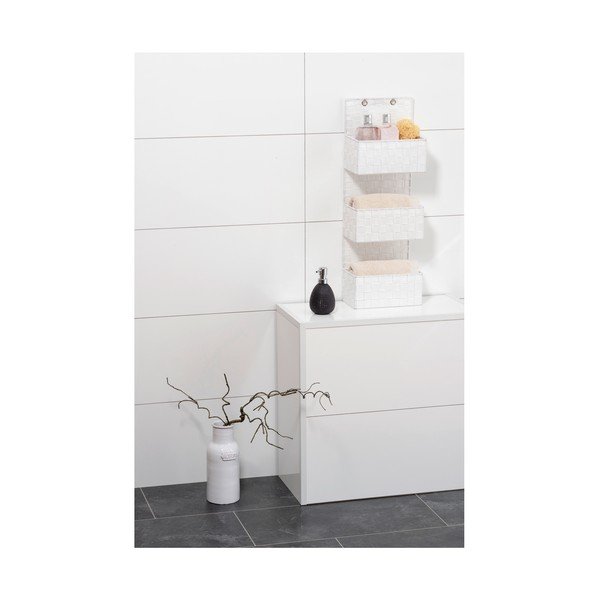 Organizator triplu pentru baie Wenko Adria, alb-image-3