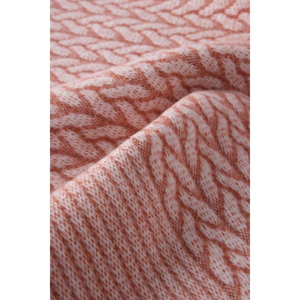 Pătură teracotă din amestec de bumbac 140x180 cm Olympus – Euromant-image-2