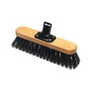 Cap pentru mătură cu fibre moi din plastic reciclat Addis Varnished, 27,5 cm