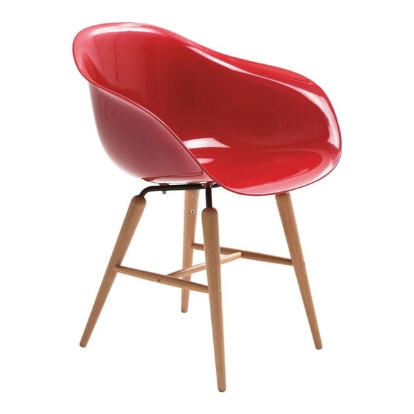 Set 4 scaune Kare Design Forum Object, roșu