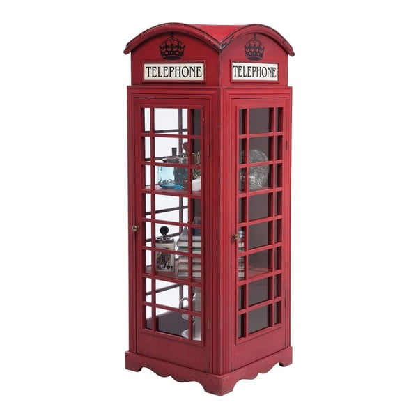 Vitrină Kare Design London Telephone, înălțime 140 cm