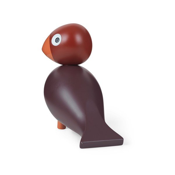 Statuetă din lemn masiv de fag Kay Bojesen Denmark Poppy-image-2