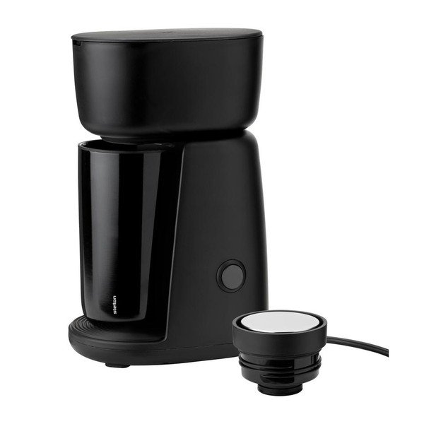 Aparat de cafea negru cu filtru din plastic 400 ml Foodie – RIG-TIG-image-2