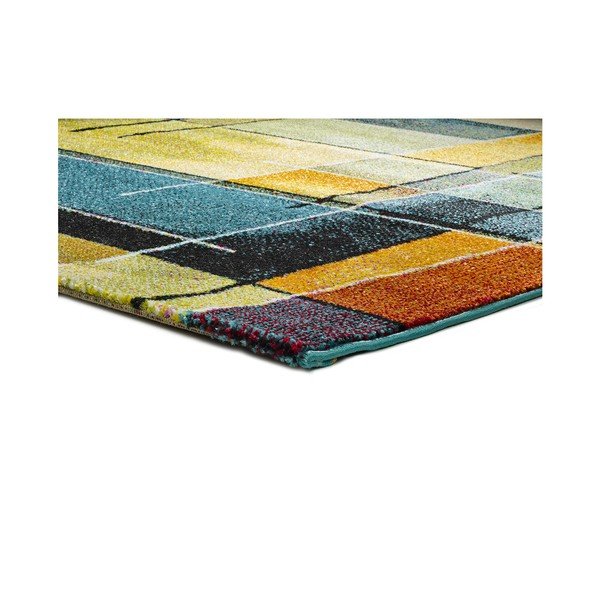 Covor Universal Lenny Multi Verde, 120 x 170 cm, albastru-galben-image-2