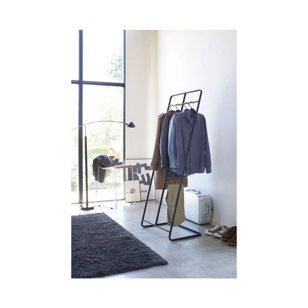 Suport pentru haine negru din metal Tower – YAMAZAKI-image-1