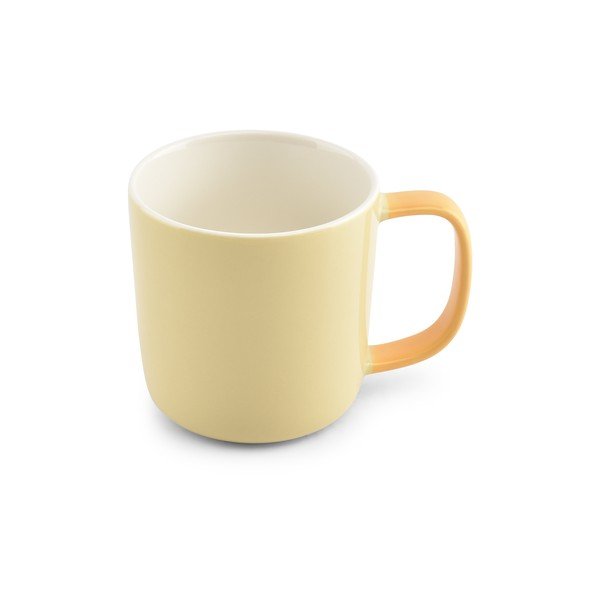 Cană galben-deschis new bone china 370 ml Mae – ONA-image-2