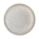 Farfurie din gresie ceramică Bloomingville Thea, ø 20 cm, alb-gri