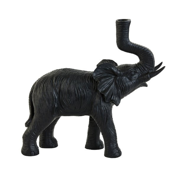 Veioză negru-mat (înălțime 36 cm) Elephant – Light & Living