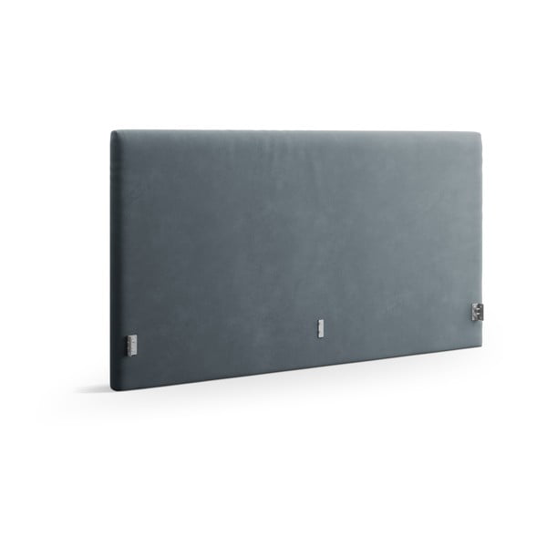 Tăblie de pat albastru-deschis tapițată 190,5x100 cm Remo – Micadoni 