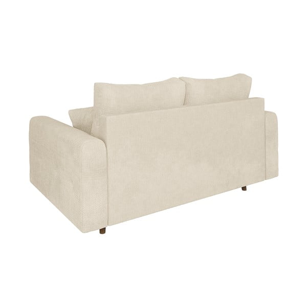 Canapea bej 150 cm Ariella – Ropez-image-2