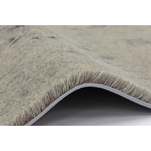 Covor bej din lână 170x240 cm Calisia Vintage Flora – Agnella-image-3