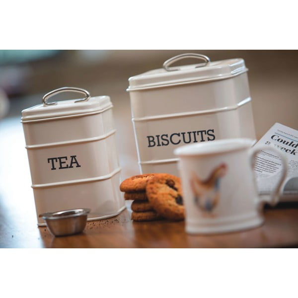 Recipient din oțel pentru biscuiți Living Nostalgia – Kitchen Craft-image-1
