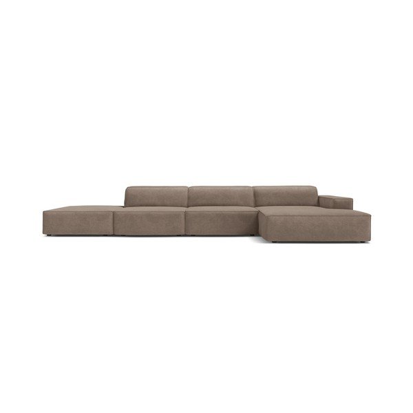 Colțar modular bej (cu colț pe partea dreaptă/cu șezlong) Jodie – Micadoni -image-2