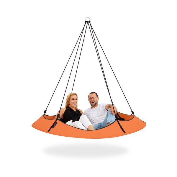 Leagăn de grădină portocaliu - Hangout Pod-image-2