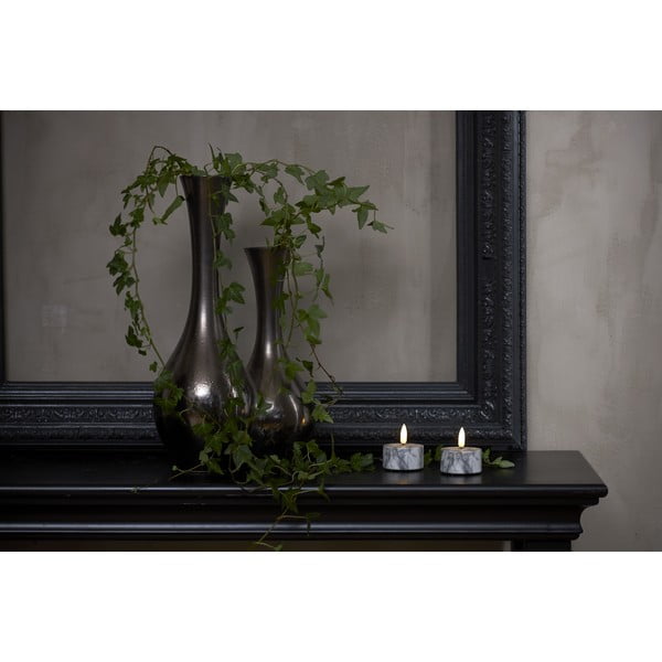 Lumânări LED 2 buc. (înălțime 6 cm) Flamme Marble – Star Trading-image-4