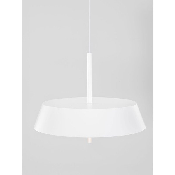 Lustră albă LED cu intensitate reglabilă din aluminiu ø 45 cm Velio – Nova Luce-image-4
