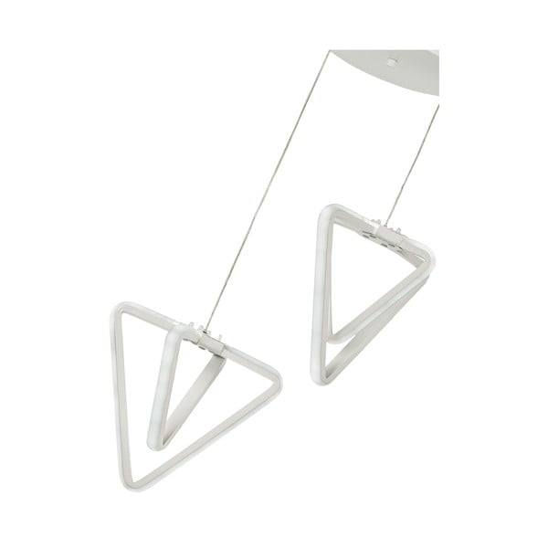 Lustră albă LED din metal ø 20 cm Baris – Squid Lighting-image-3