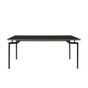 Masă de dining neagră 90x180 cm Alto – Støraa
