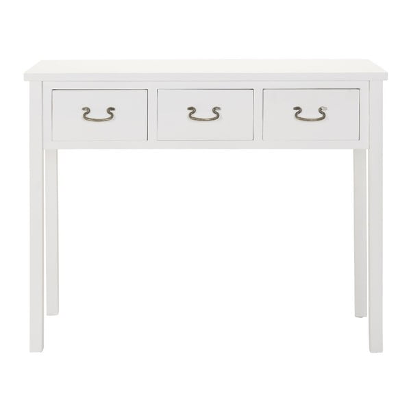 Măsuță consolă Safavieh Riley, alb-image-1