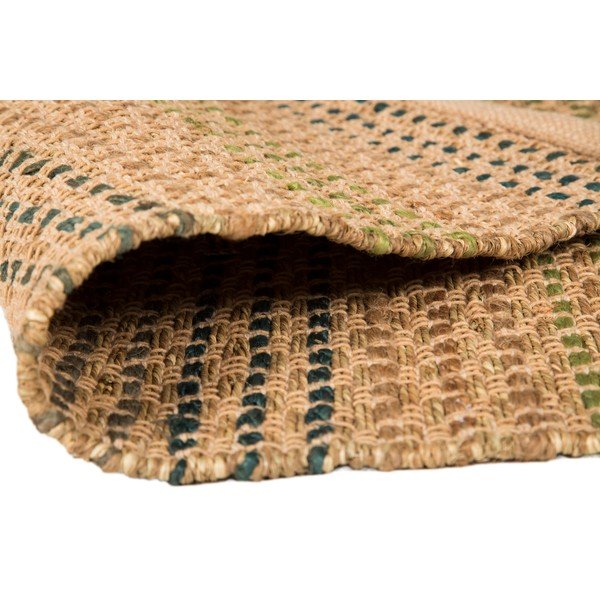 Covor din alge marine, iută și bumbac Flair Rugs Blue, 80 x 150 cm-image-2