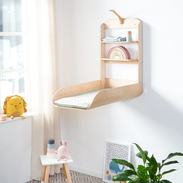 Masă de schimbat scutece suspendată natural Roba style - Roba-image-4