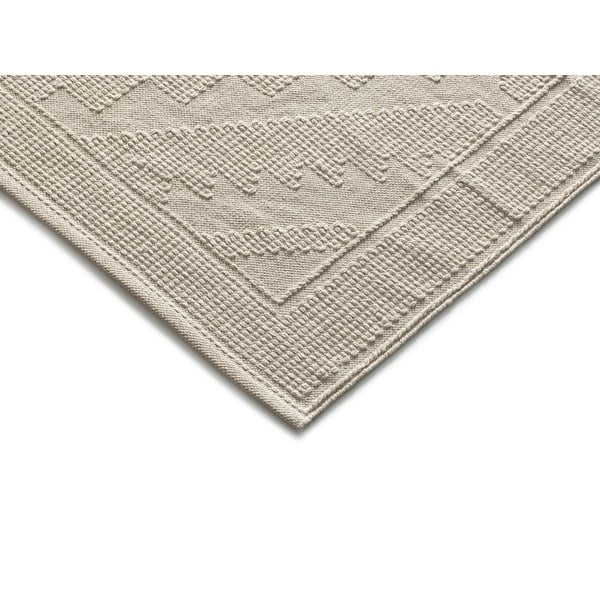 Covor crem lavabil/țesut manual din bumbac reciclat 60x90 cm Pamuk – Universal-image-2