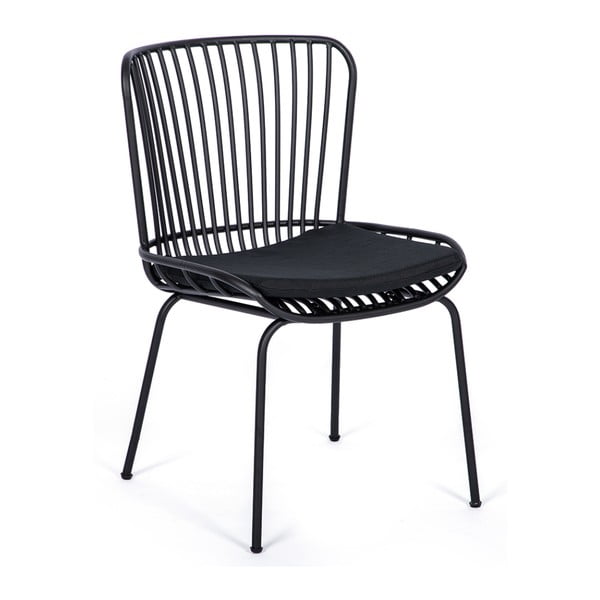 Set 2 scaune de grădină Bonami Selection Rimini, negru
