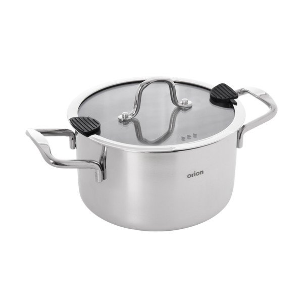 Cratiță cu capac din oțel inoxidabil 6,2 l Venice – Orion