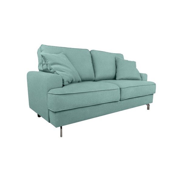 Canapea cu 2 locuri Kooko Home Rumba, verde deschis -image-2