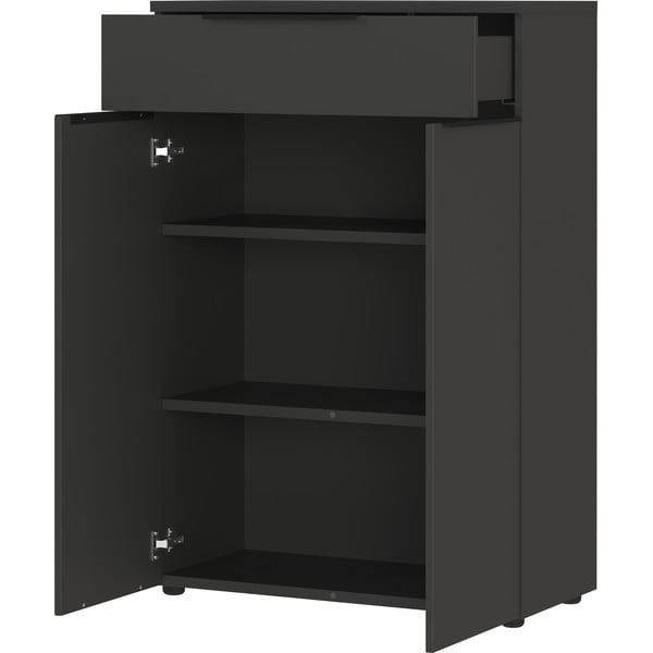 Comodă gri antracit înaltă 81x120 cm Mailand – Germania-image-3