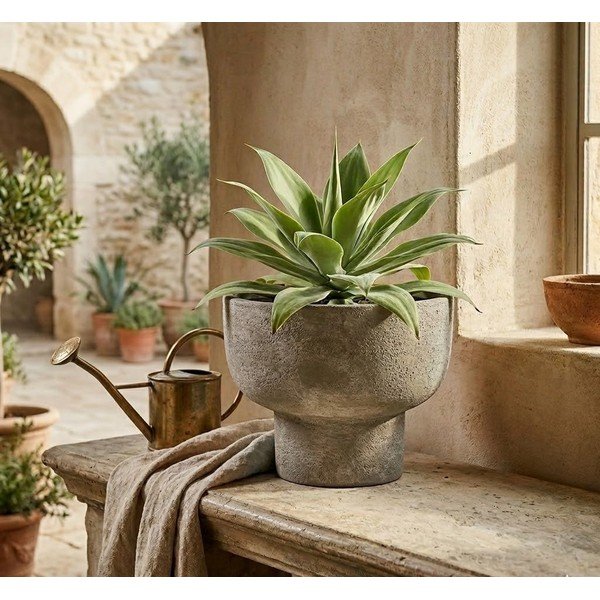 Ghiveci din teracotă ø 30 cm Hector – Bizzotto-image-1